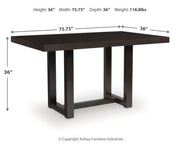 Neymorton RECT Dining Room Counter Table