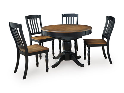 Loganeer Extension Table 5PC Dining Set