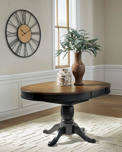 Loganeer Extension Table 7PC Dining Set