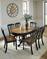 Loganeer Extension Table 7PC Dining Set