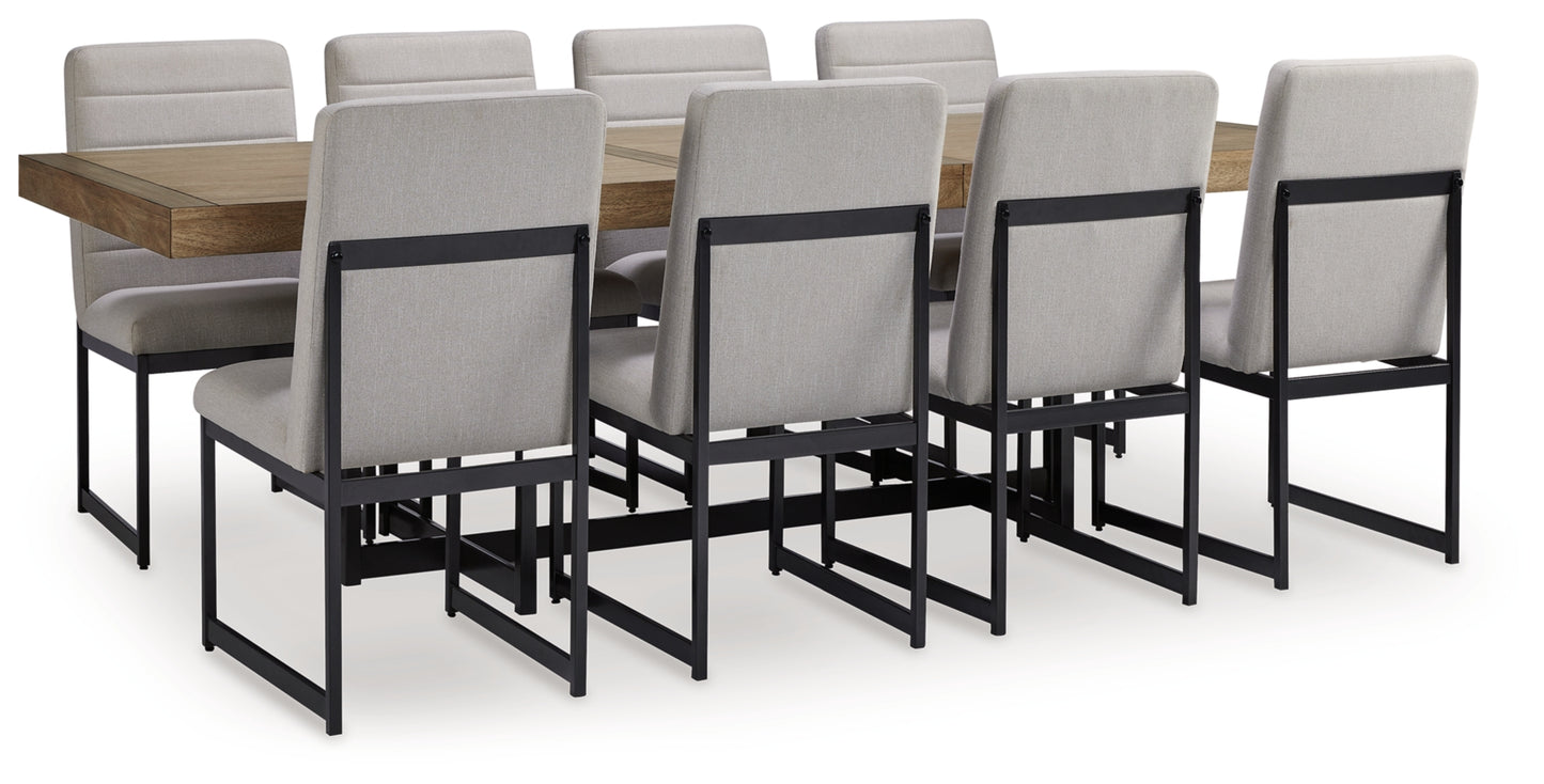 Tomtyn Dining Table and 8 Chairs