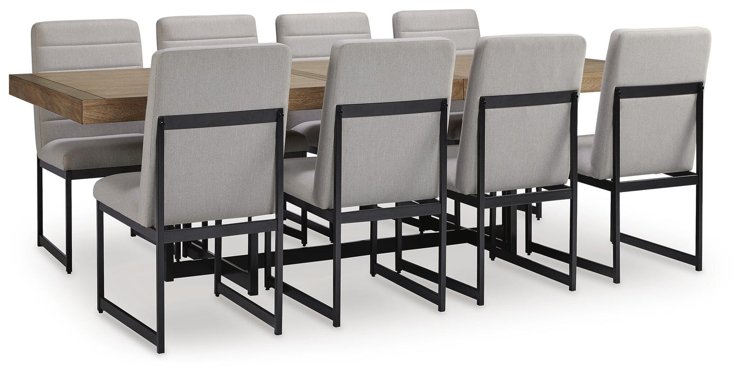 Tomtyn Dining Table and 8 Chairs