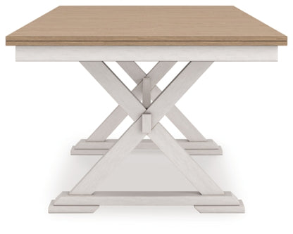 Wildenauer & Purlaney 6PC Dining Table Set w/ Bench