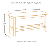 Moriville Counter Height 6PC Dining Table Set