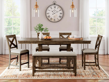 Moriville Counter Height 7PC Dining Room Set