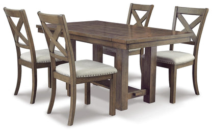 Moriville Dining Table and 4 Chairs