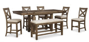 Moriville Counter Height 7PC Dining Room Set