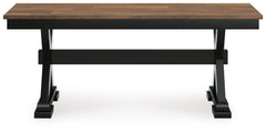 Wildenauer Dining Table, 2 Chairs and 2 Benches