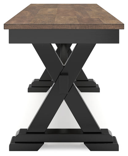 Wildenauer & Purlaney 6PC Dining Table Set w/ Bench