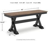 Wildenauer Large Dining Room Bench