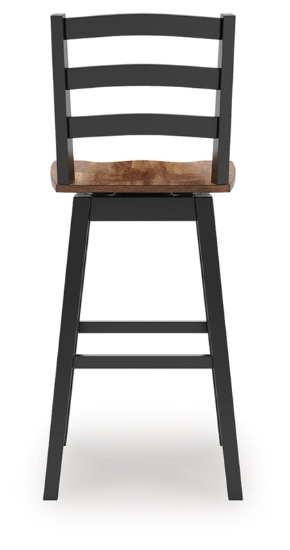 Wildenauer Tall Swivel Barstool (2/CN)