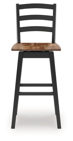 Wildenauer Tall Swivel Barstool (2/CN)