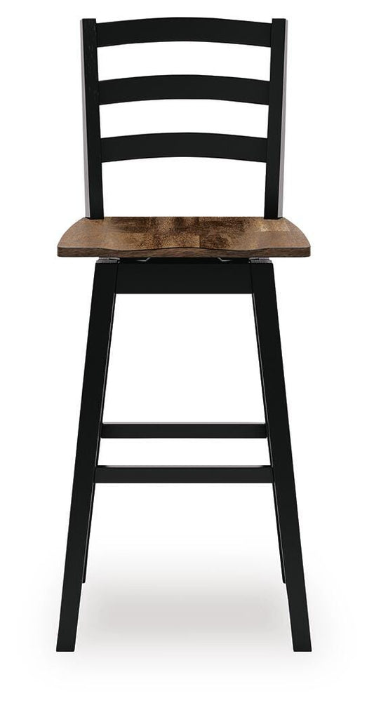Wildenauer Tall Swivel Barstool (2/CN)