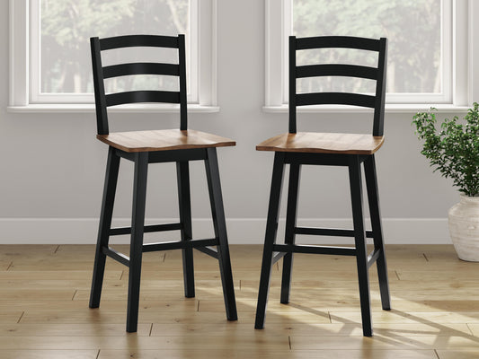 Wildenauer Tall Swivel Barstool (2/CN)