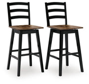 Wildenauer Tall Swivel Barstool (2/CN)