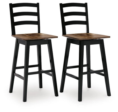 Wildenauer Tall Swivel Barstool (2/CN)