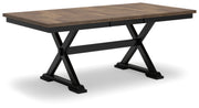 Wildenauer & Purlaney 6PC Dining Table Set w/ Bench