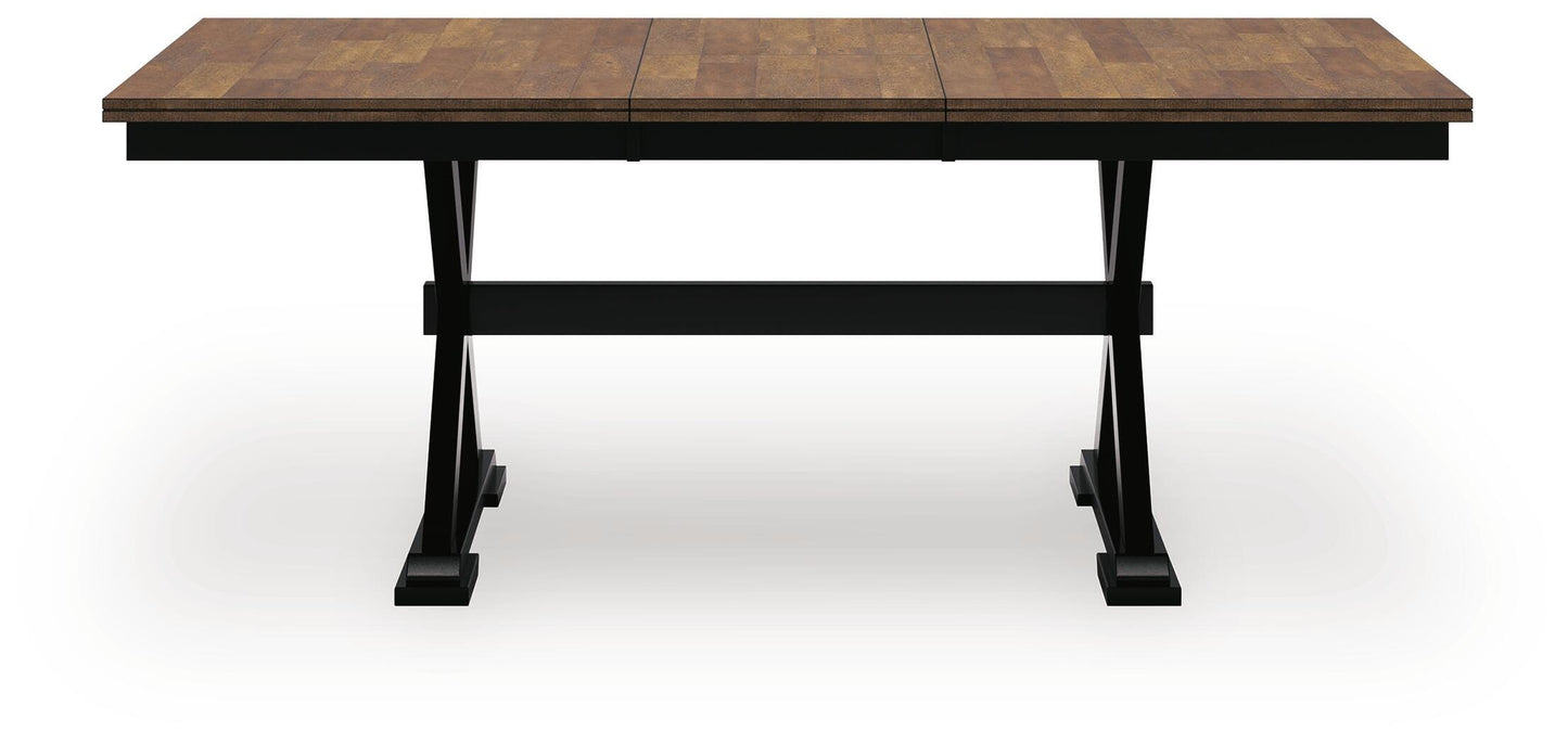 Wildenauer & Purlaney 6PC Dining Table Set w/ Bench
