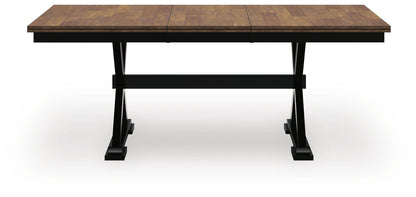 Wildenauer & Purlaney 6PC Dining Table Set w/ Bench