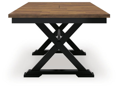 Wildenauer & Purlaney 6PC Dining Table Set w/ Bench