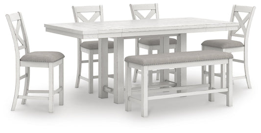 Robbinsdale 6PC Counter Height Dining Set