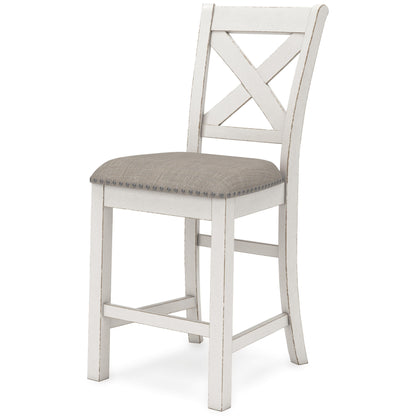 Robbinsdale Counter Height Dining Table and 6 Barstools