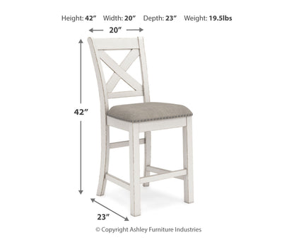 Robbinsdale Counter Height Dining Table and 4 Barstools