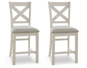 Robbinsdale Counter Height Dining Table and 10 Barstools