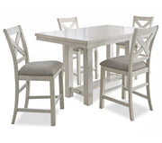 Robbinsdale Counter Height Dining Table and 4 Barstools