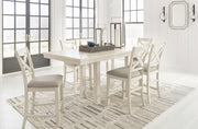 Robbinsdale Counter Height Dining Table and 6 Barstools