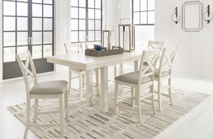 Robbinsdale Counter Height Dining Table and 6 Barstools