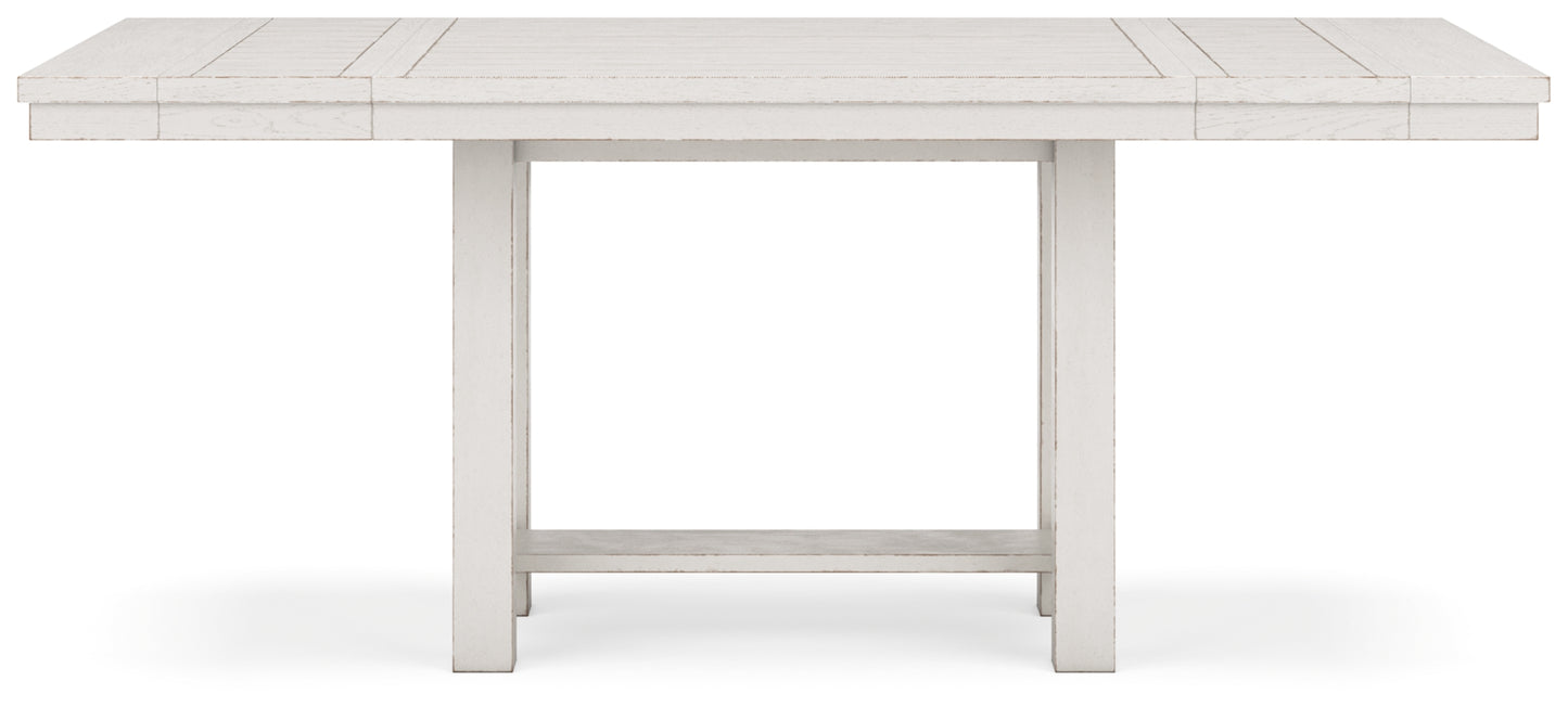 Robbinsdale Counter Height Dining Table and 10 Barstools