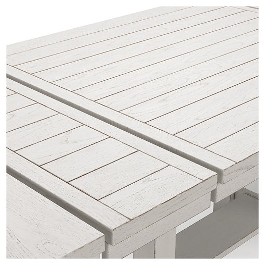 Mesa extensible de comedor Robbinsdale de altura de mostrador