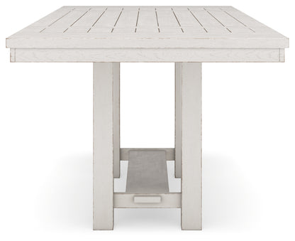 Robbinsdale Counter Height Dining Table and 10 Barstools