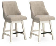 Robbinsdale UPH Swivel Barstool (2/CN)