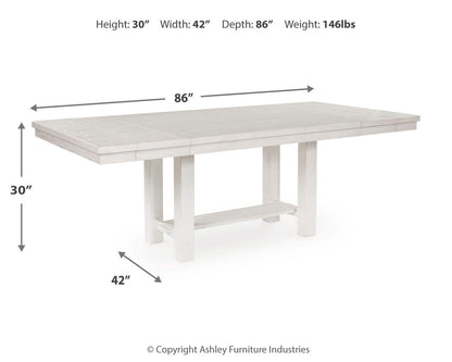 Robbinsdale RECT Dining Room EXT Table