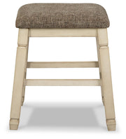 Bolanburg Dining Table with 8 Chairs and Bench with Server and 2 Stools