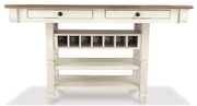 Bolanburg Counter Height Dining Table and 6 Barstools