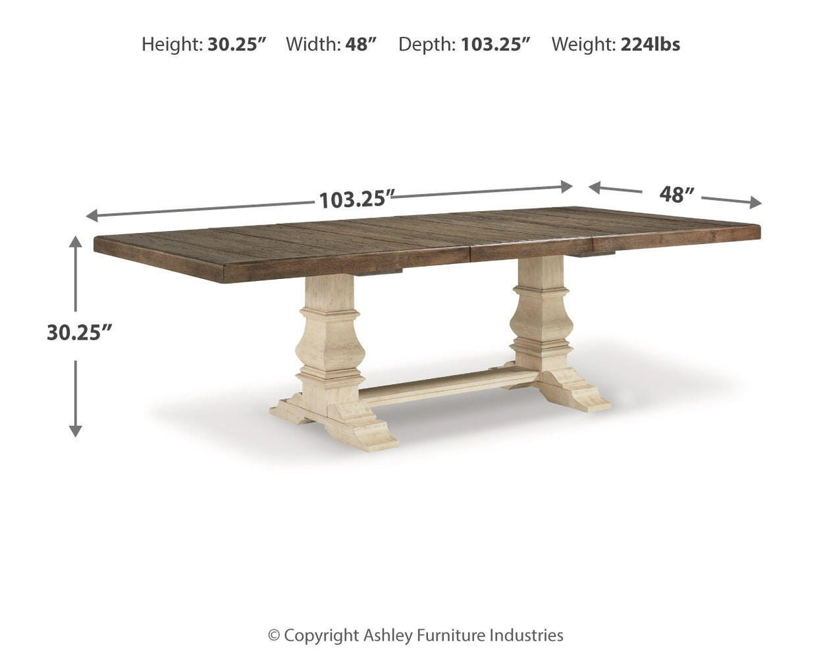 Bolanburg Dining Table and 4 Chairs