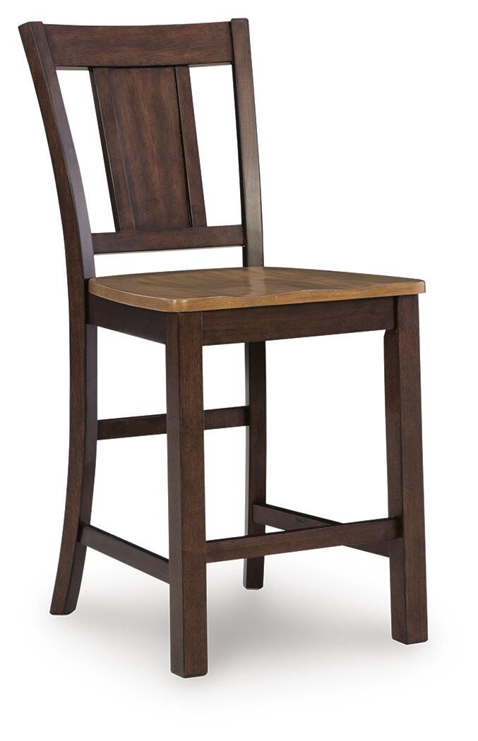 Rylandeen Counter Height Dining Table and 4 Barstools