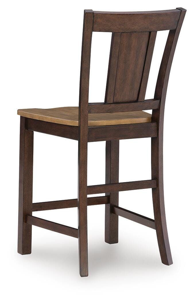 Rylandeen Counter Height Dining Table and 4 Barstools