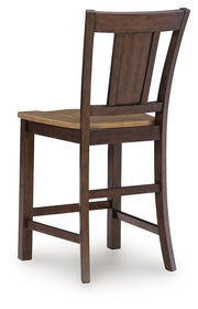 Rylandeen Counter Height Dining Table and 4 Barstools