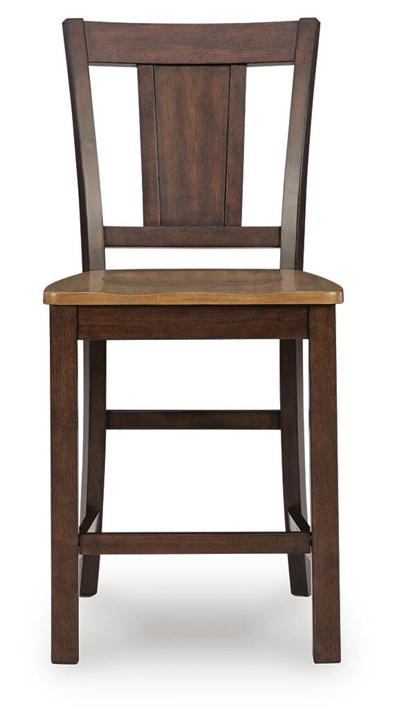 Rylandeen Counter Height Dining Table and 4 Barstools