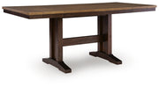 Rylandeen Counter Height Dining Table and 6 Barstools