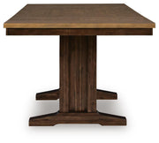 Rylandeen Counter Height Dining Table and 4 Barstools