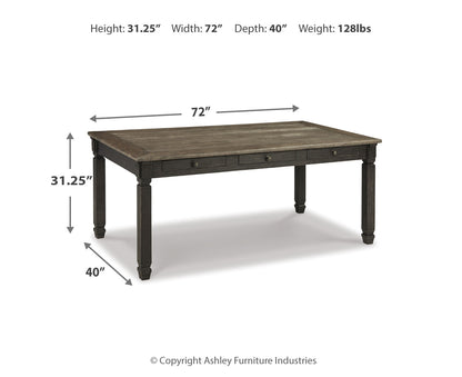 Tyler Creek Rectangular Dining Room Table