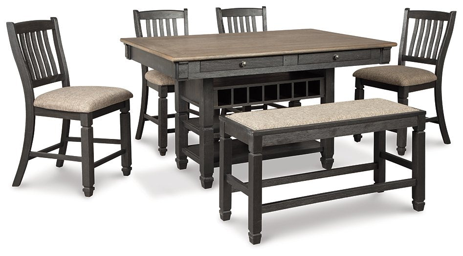 Tyler Creek Counter Height Dining Package