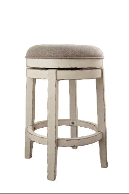 Realyn Counter Height Cream Bar Stool