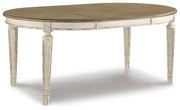 Realyn Dining Table and 6 Chairs