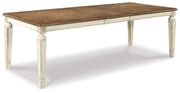 Realyn RECT Dining Room EXT Table